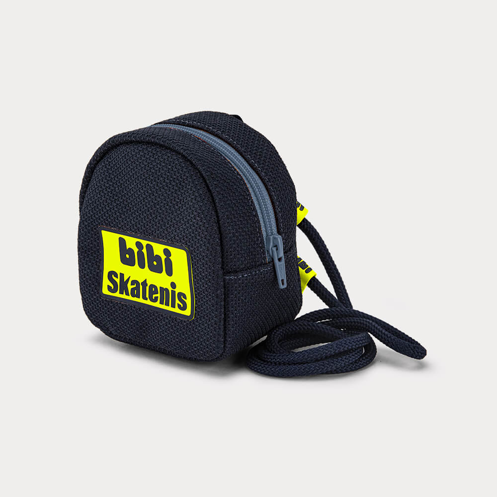 Bolsa Infantil Bibi Skatenis Azul com Amarelo