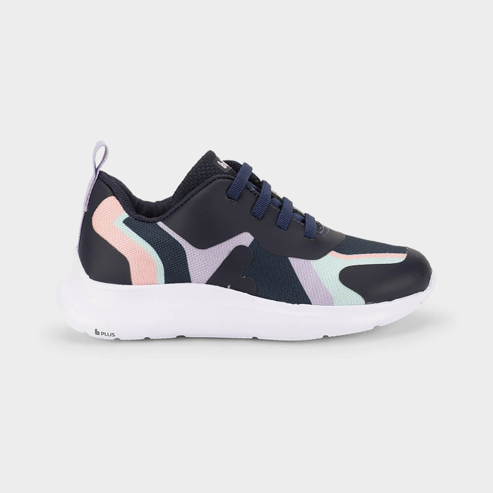 Tênis Infantil Bibi Action Azul com Rosa 1167517