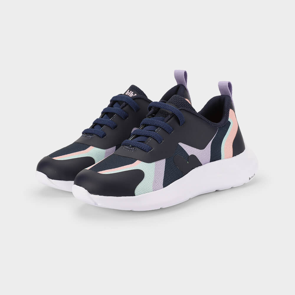 Tênis Infantil Bibi Action Azul com Rosa 1167517