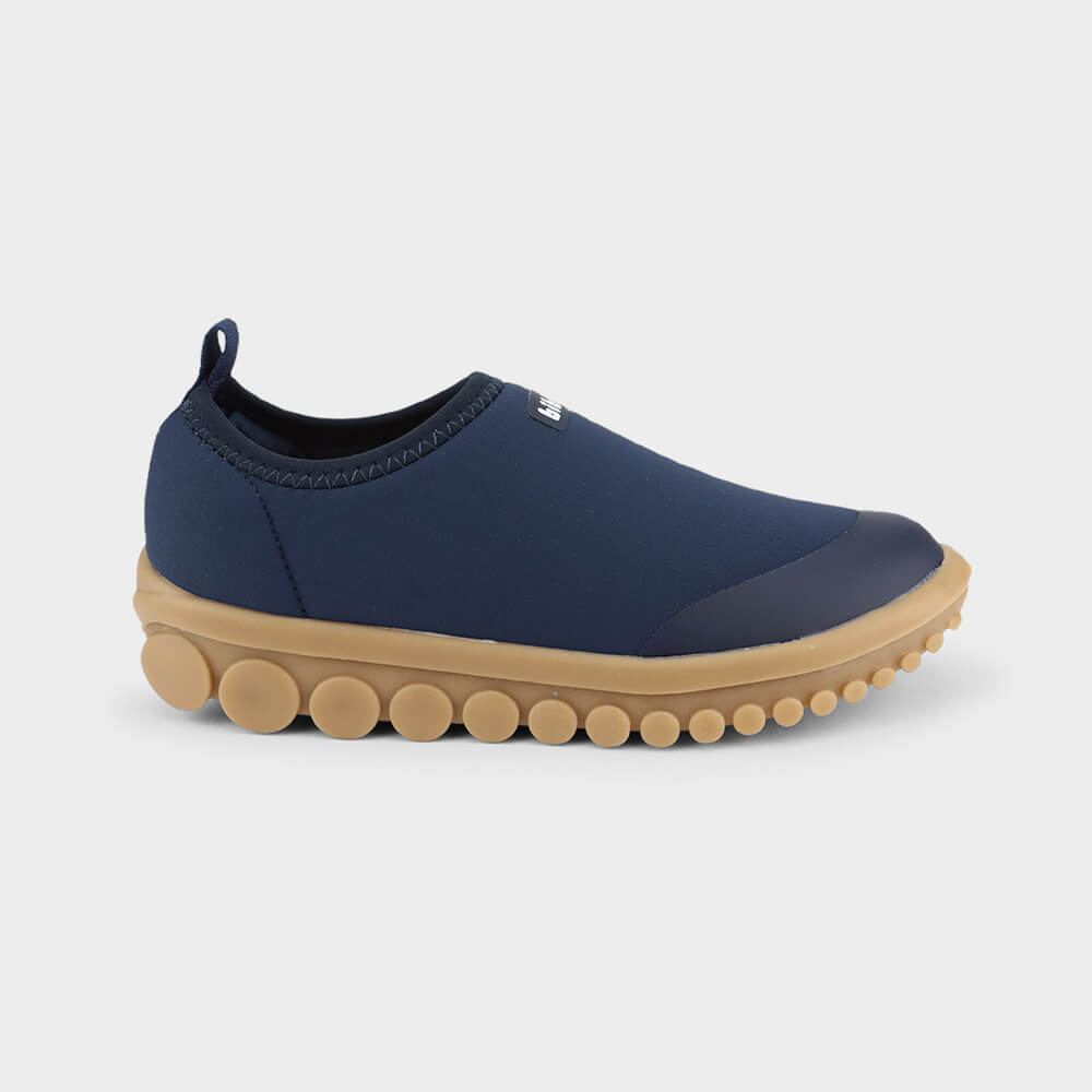 Tênis Infantil Bibi Roller 2.0 Azul Marinho com Marrom
