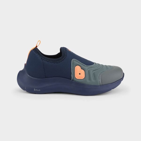 Tênis Infantil Bibi Action Azul Marinho com Cinza 30