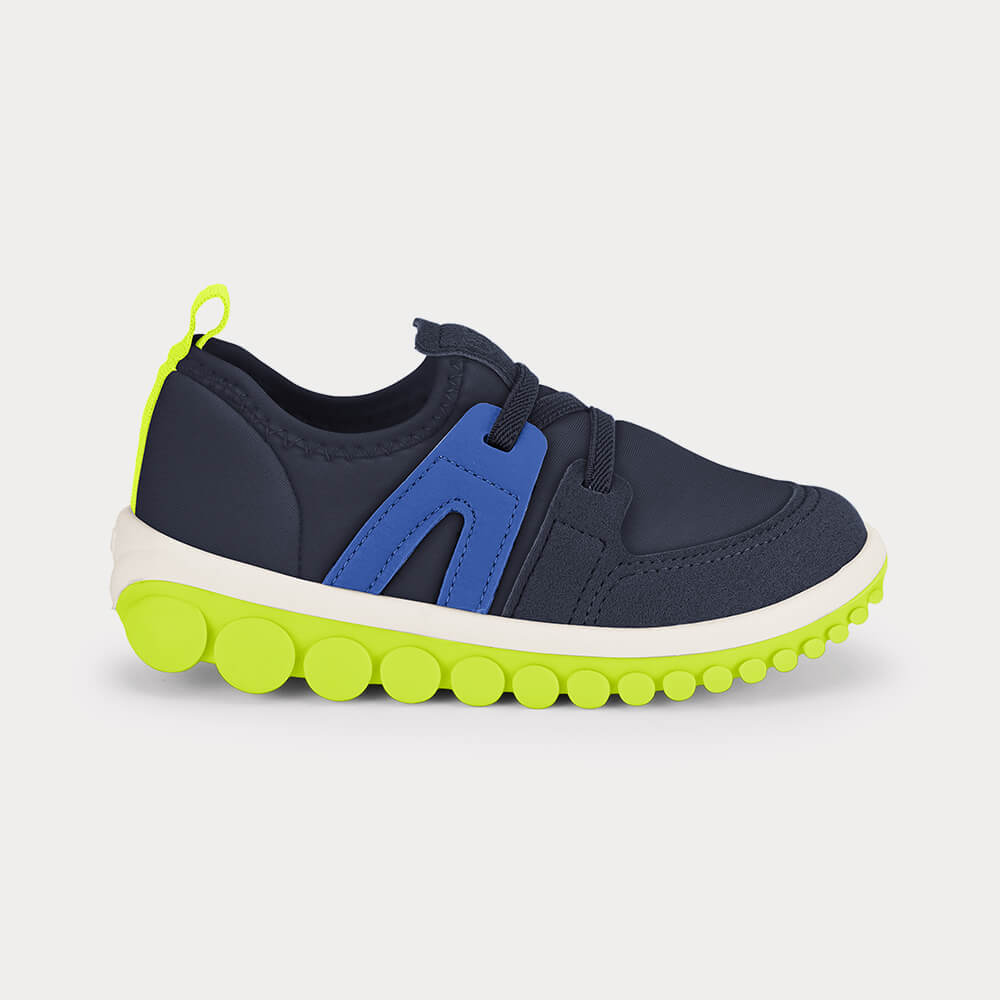 Tênis Infantil Bibi Roller 2.0 Azul com Verde