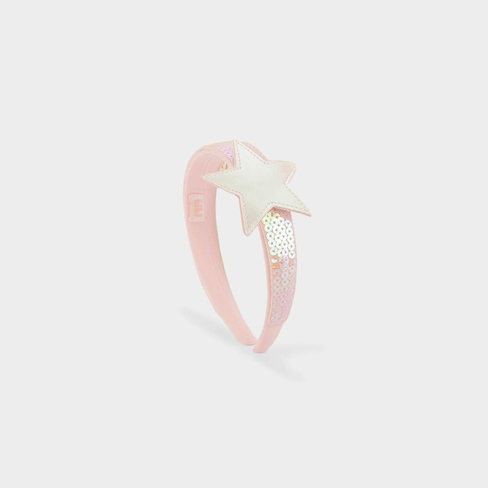 Tiara Infantil Bibi Rosa de Estrela