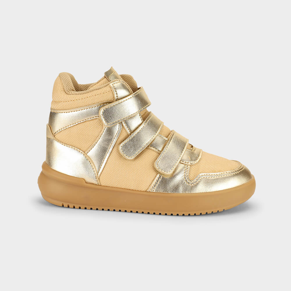 Bota Infantil Bibi Urban Basic Dourada