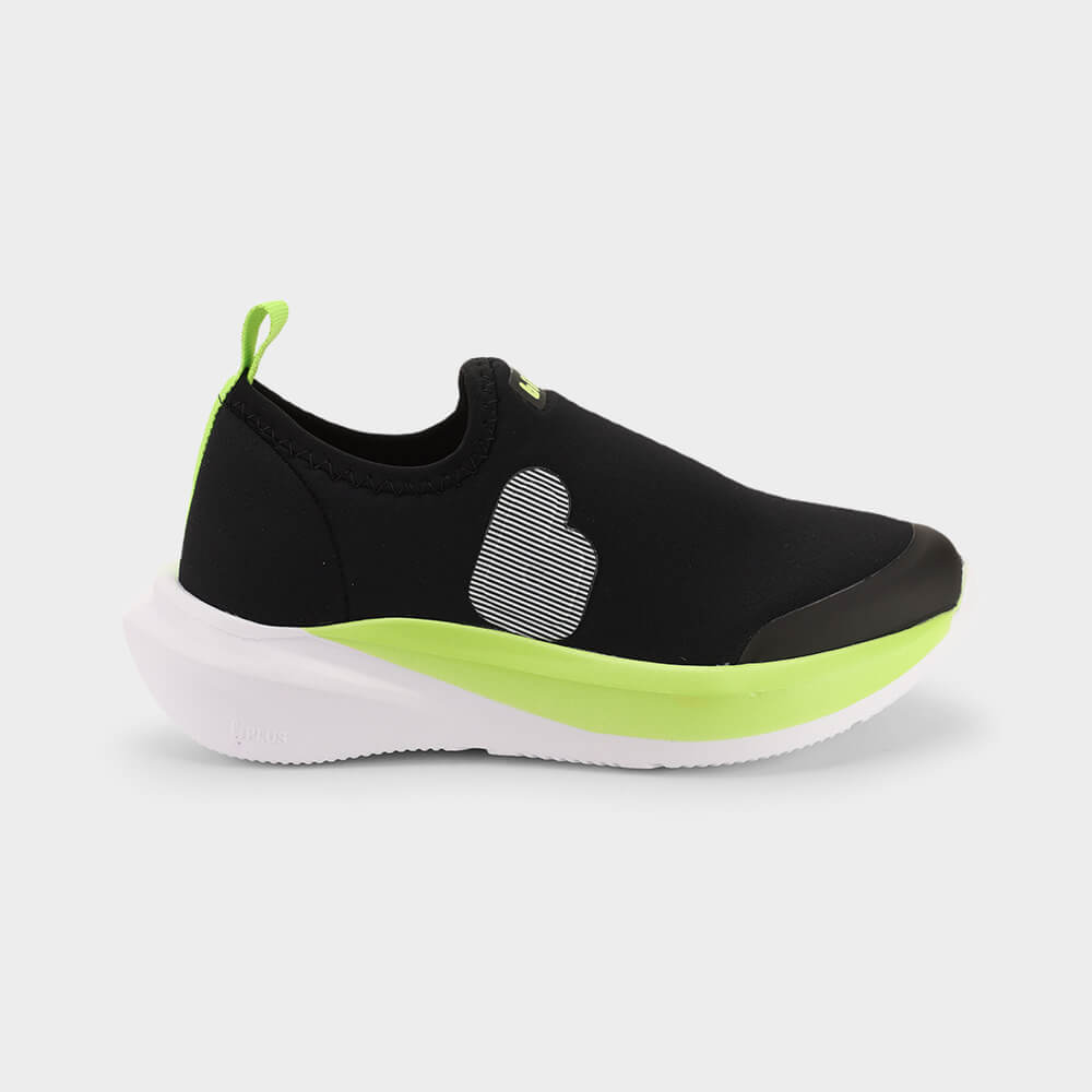 Tênis Infantil Bibi Volt 2.0 Preto com Verde