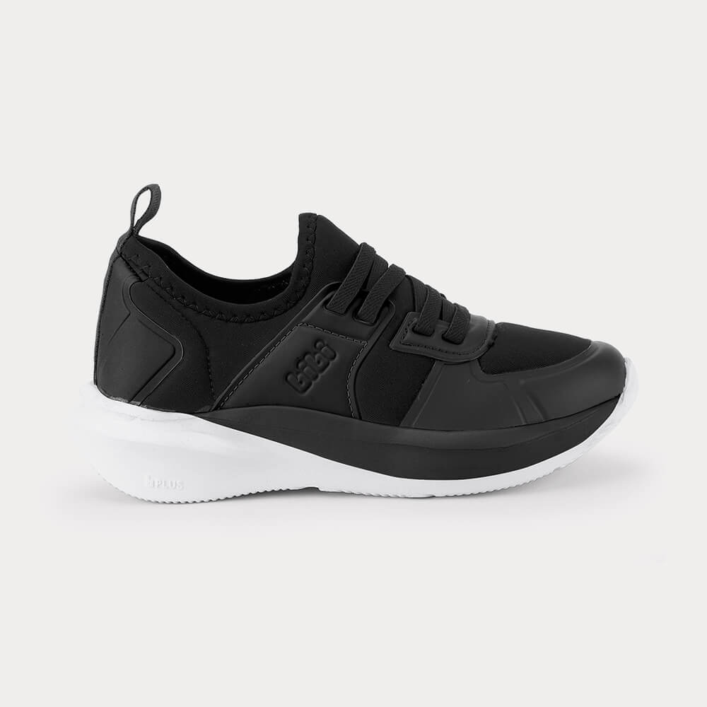 Tênis Infantil Bibi Volt Preto com Branco