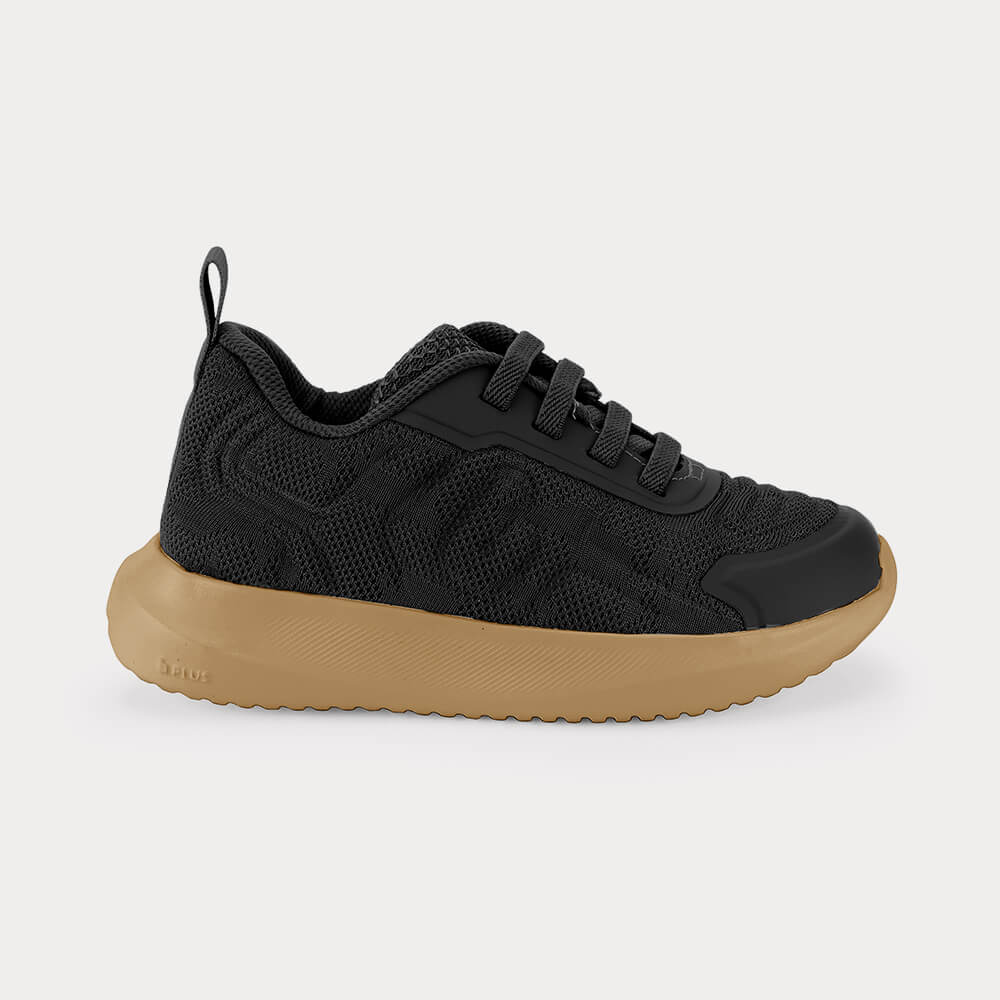 Tênis Infantil Bibi Flash Preto com Marrom 1232283