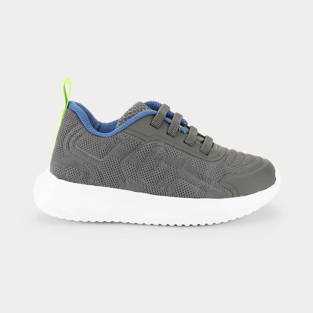 Tênis Infantil Bibi Flash Cinza com Branco 1232284