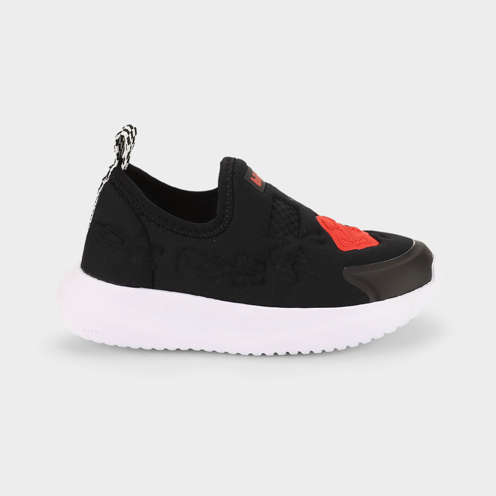 Tênis Infantil Bibi Flash Preto com Vermelho 1232297