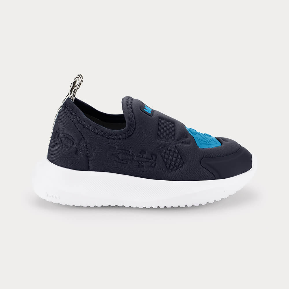 Tênis Infantil Bibi Flash Preto com Azul 1232298