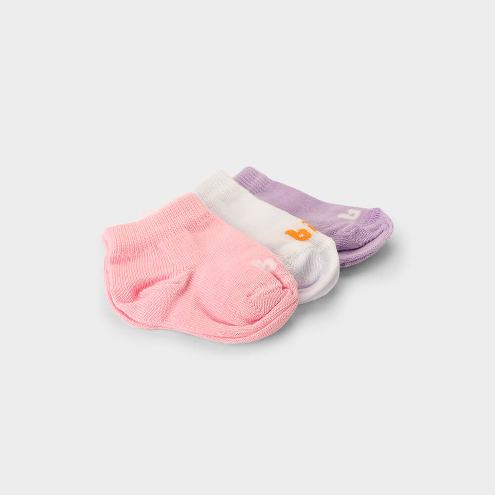 Kit de Meias Infantisl Bibi Baby III Coloridas 1180015