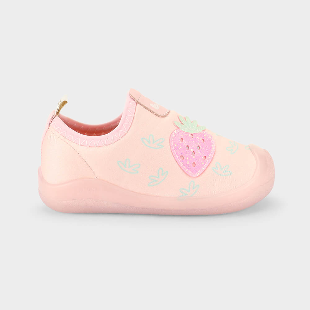 Tênis Infantil Bibi Fisioflex 5.0 Rosa de Moranguinho