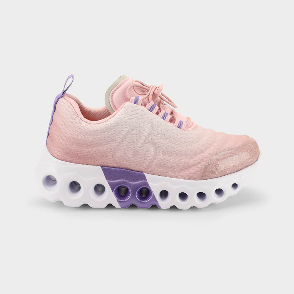 Tênis Infantil Bibi Roller Sport Rosa com Lilás