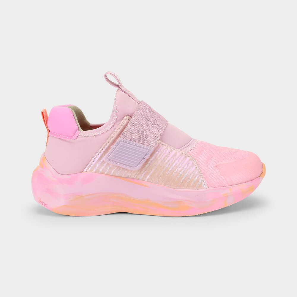 Tênis Infantil Bibi Evolution 2.0 Rosa com Lilás