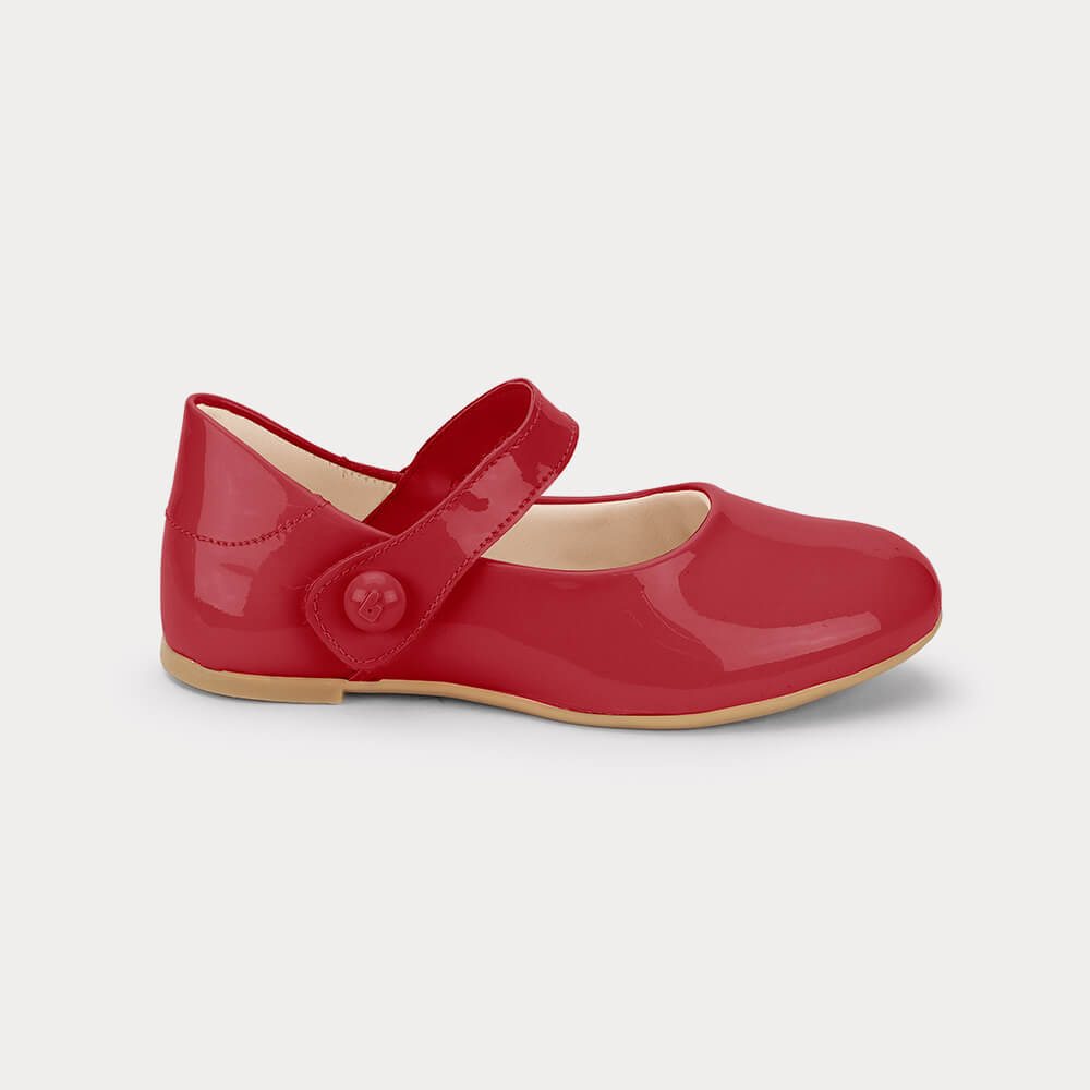 Sapatilha Infantil Bibi Ballerina Basic Vermelho