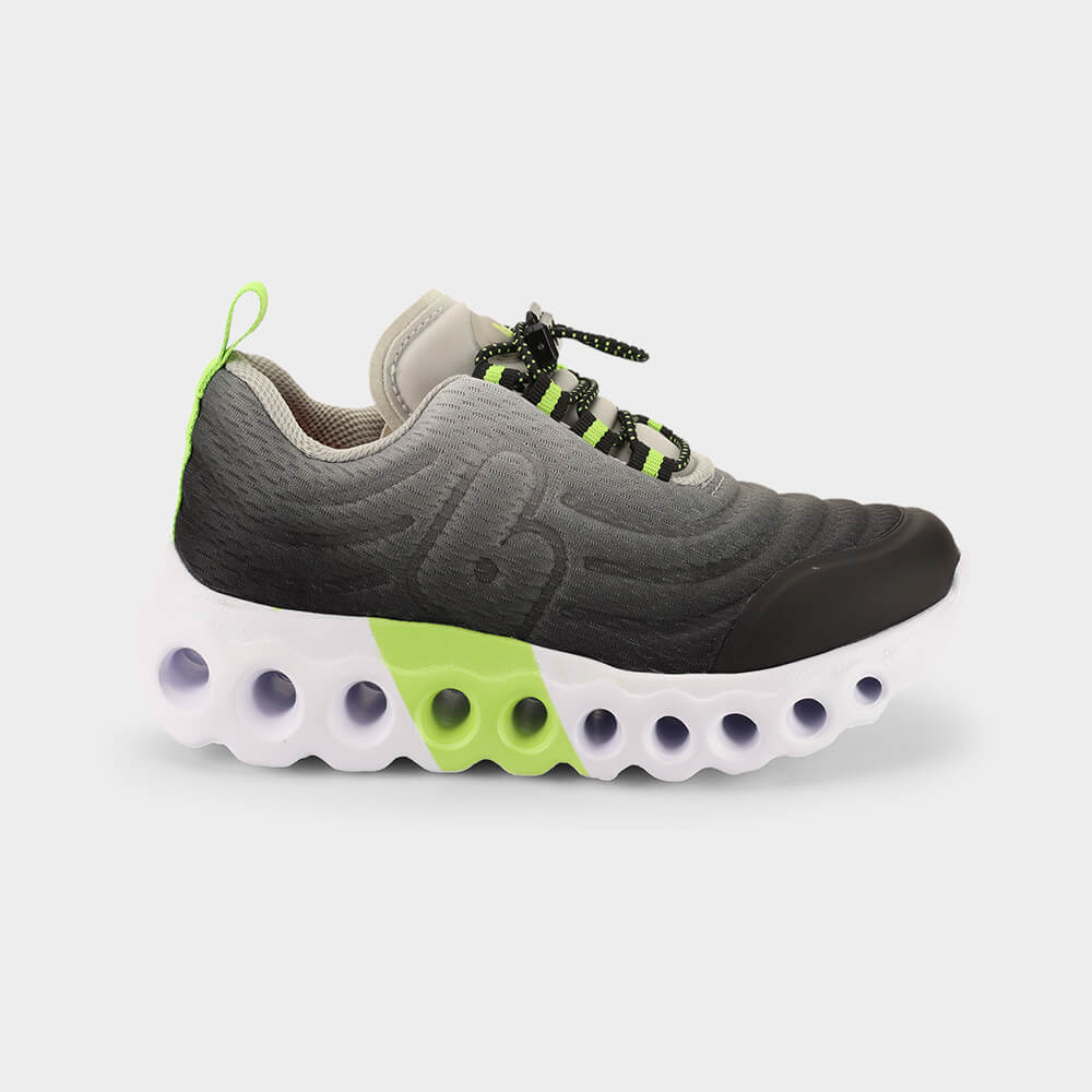Tênis Infantil Bibi Roller Sport Preto com Cinza