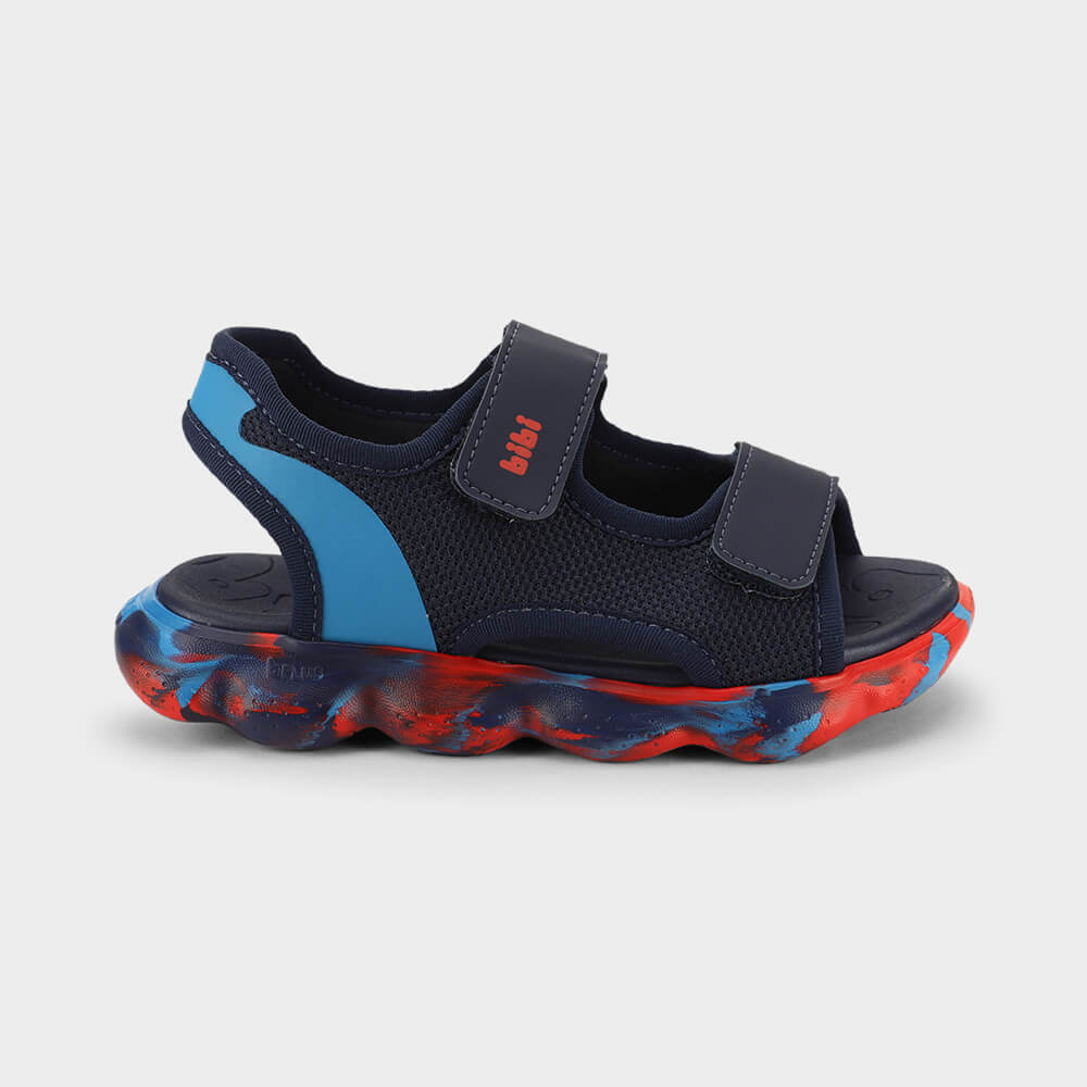Sandália Infantil Bibi Sandals Sport Azul e Vermelha