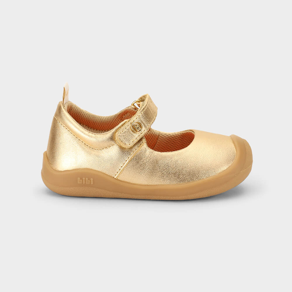 Tênis Infantil Bibi Fisioflex 5.0 Dourado