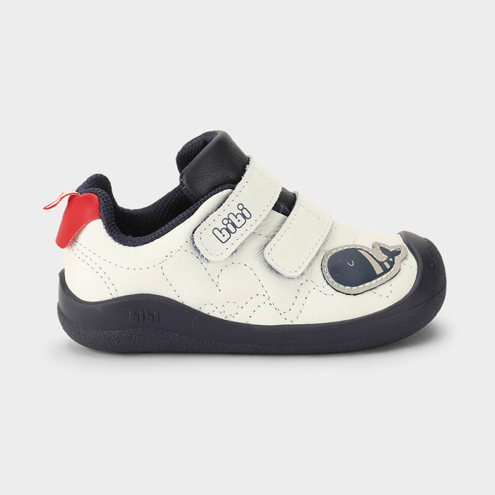 Tênis Infantil Bibi Fisioflex 5.0 Branco com Azul