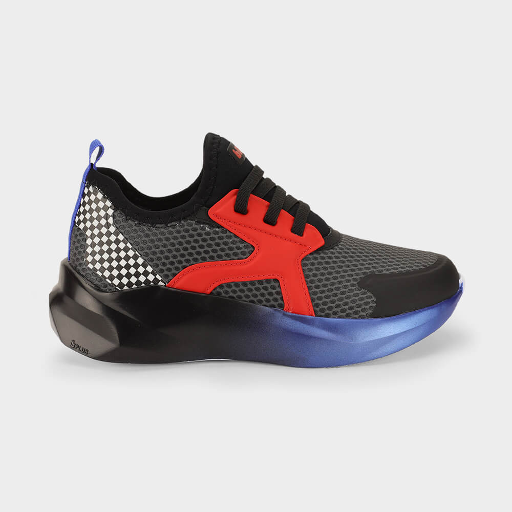 Tênis Infantil Bibi Evolution 2.0 Preto com Vermelho