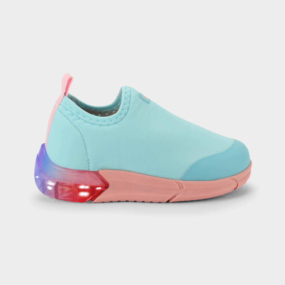 Tênis Infantil de Luz Bibi Space Azul