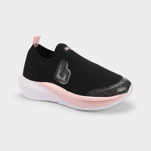 Tênis Escolar Infantil Feminino Bibi Volt 2.0 Preto