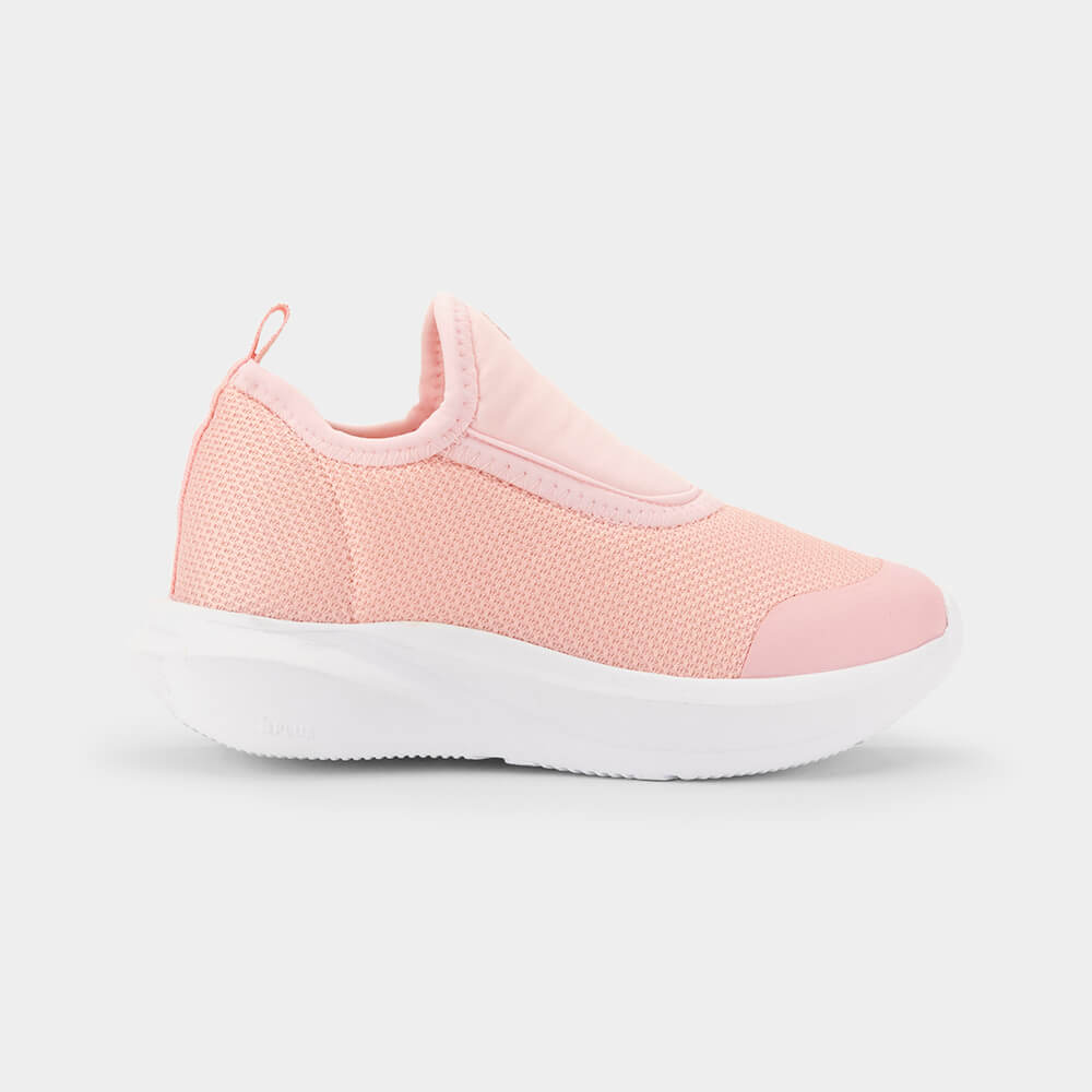 Tênis Escolar Feminino Bibi Volt 2.0 Rosa e Branco