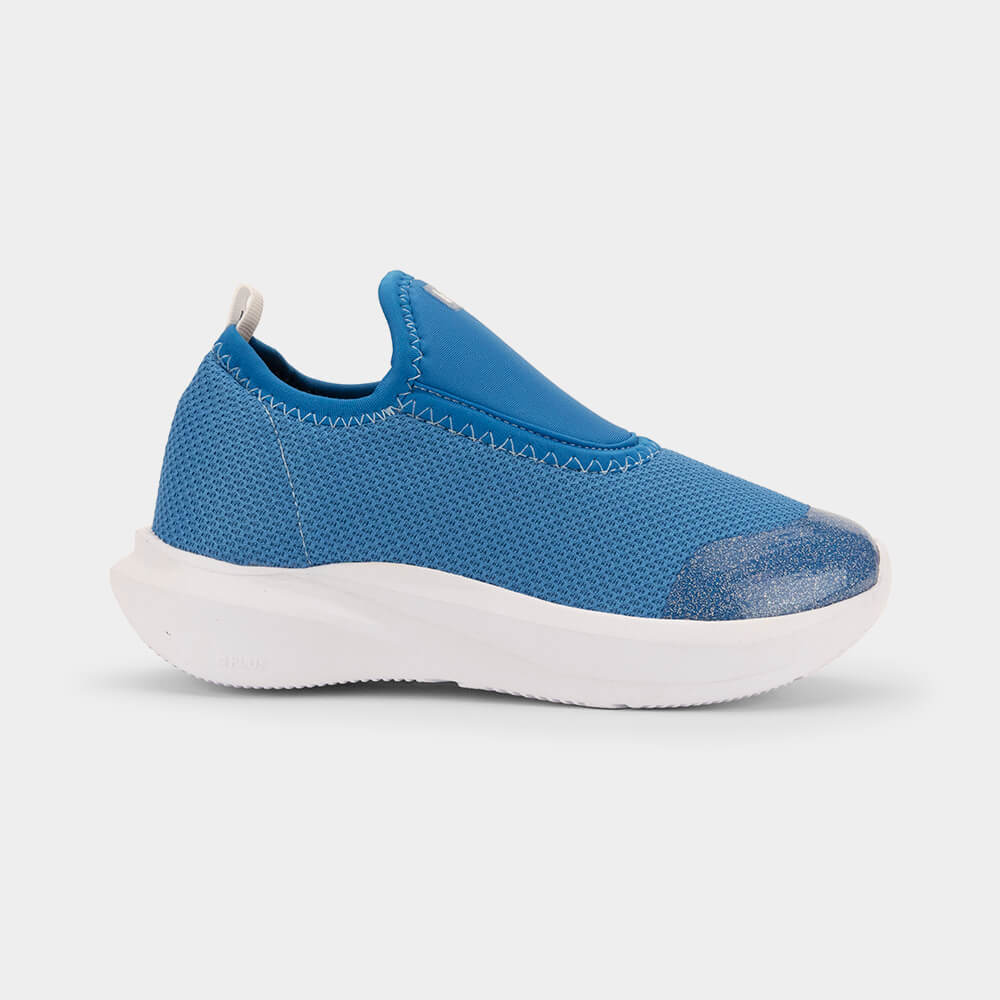 Tênis Escolar Masculino Bibi Volt 2.0 Azul e Branco